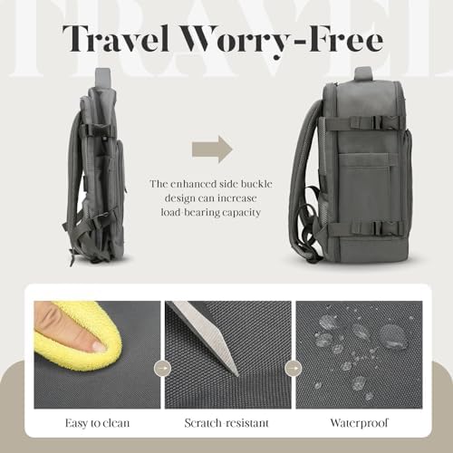 for Ryanair Cabin Bags 40x20x25 Underseat Carry-ons, Water-Resistant Travel Backpack Cabin Size, Hand Luggage Bag for Airplane with Anti-Theft Pocket - Image 6