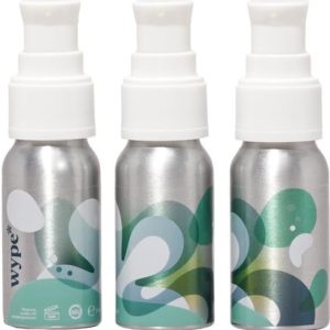 Wype | Flushable & Convenient Wet Wipe Alternative | On The Go Bundle | Toilet Roll Gel | Holiday Essentials | COSMOS Organic | 3 x 30ml