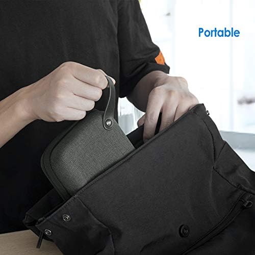 Travel Accessories Organizer Case, Gadget Pouch Portable Electronic Pouch for MacBook Power Adapter, Cable, Stylus Pen, SD Card, Power Bank, USB Flash Drive - Image 2