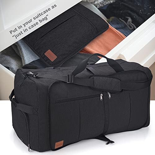 Urtala Travel Duffel Bag for Men & Women, 120L Holdall Bag Foldable Weekend Overnight Bag with Shoe Compartment & Shoulder Strap, Lightweight Waterproof - Image 4