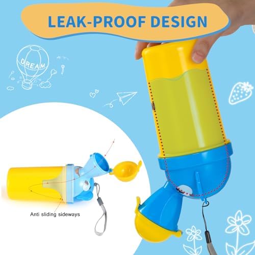 ONEDONE Portable Baby Child Potty Urinal Emergency Toilet for Camping Car Travel and Kid Potty Pee Training (boy) - Image 3