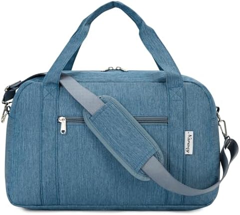 for Ryanair Cabin Bag 40X20X25cm Underseat Travel Duffel Bag Holdall Tote Carry on Luggage for Women and Men 20L (Navy Blue) - Image 2