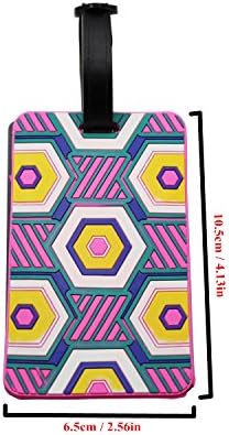 LJY Travel Luggage Suitcase Labels ID Tags Business Card Holder, Set of 8 - Image 2