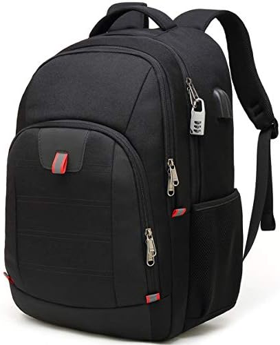 Della Gao Laptop Backpack,Extra Large Anti-Theft Business Travel Laptop Backpack Bag with USB Charging Port