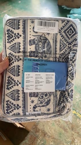 Travel Hanging Toiletry Wash Bag Makeup Cosmetic Organizer for Women Waterproof (Elephant) - Image 10