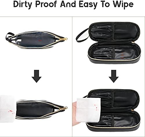 Ethereal Travel Makeup Bag, Clear Cosmetic Bag Make Up Organizer TSA Approved Toiletry Bag, Waterproof Pouch for Women Purse for Toiletries Accessories Brushes - Image 4