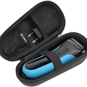 Yinke Case for Braun Series 3/5/7/9 Electric Razor Shaver, Hard Travel Protective Case, Extra Room for Accessories and Charger