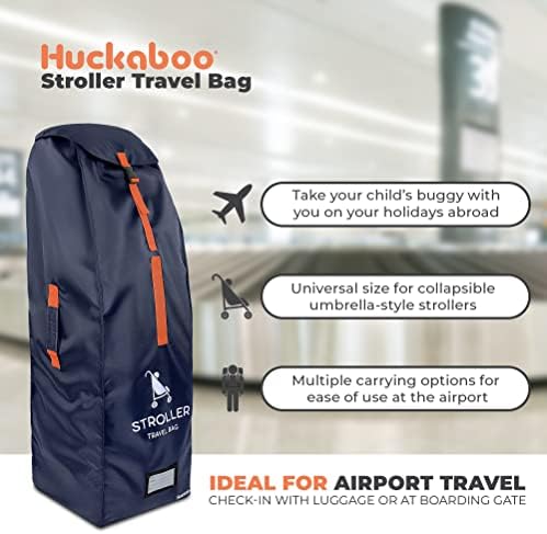 Stroller Travel Bag - Umbrella Stroller Buggy Travel Bag for Airplane, Navy - Image 9