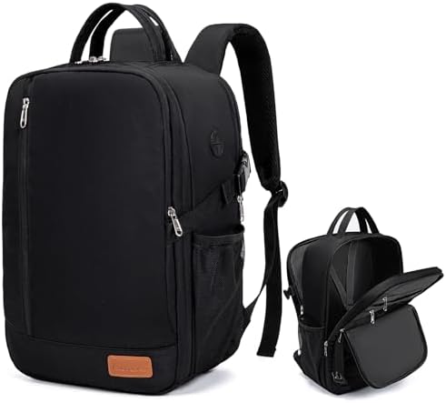 for Ryanair Cabin Bags 40x20x25 Underseat Anti Theft Carry-ons, Travel Backpack Cabin Size Hand Luggage Bag with Water Bottle Holder