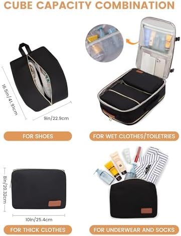 LOVEVOOK Travel Backpack Cabin Size for Women, 40L Carry On Easyjet Ryanair 45x36x20 Backpacks, Large Hand Luggage Rucksack for Airplanes, Flight Approved Suitcase Daypacks Bag - Image 7