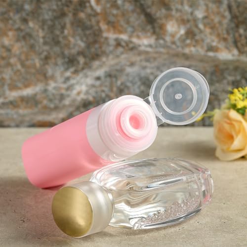 INSFIT 17 Pack Silicone Travel Bottles Set - CAA Compliant Leakproof Toiletries Containers, Reusable Travel Size Accessories for Women & Men, Airplane Essentials, Shampoo Lotion Organizer - Image 3