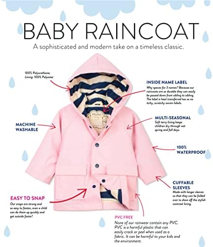 Hatley Baby-Mädchen Mini Printed Raincoats Regenmantel - Image 5