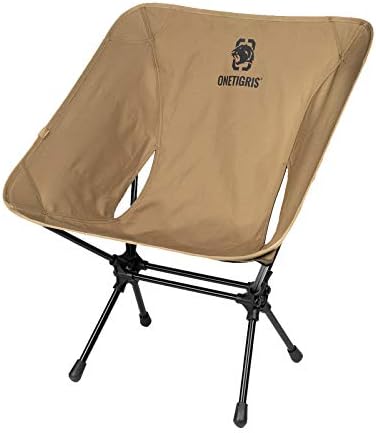 OneTigris PROMENADE Folding Camping Chair, 150kg Capacity Compact Outdoor Chair for Camping Hiking Garden Travel Beach Picnic Lightweight Backpacking - Image 5