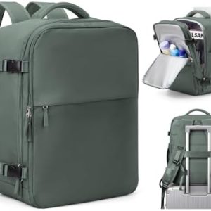 SZLX Cabin Bags for Ryanair 40x20x25 Underseat Travel Bag Carry Ons Ruscksack for Plane Hand Luggage Easyjet Cabin Bag 45x36x20 Travel Backpack Cabin Size Women Men Casual Daypack Fit 14 Inch Laptop