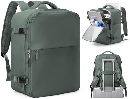 SZLX Cabin Bags for Ryanair 40x20x25 Underseat Travel Bag Carry Ons Ruscksack for Plane Hand Luggage Easyjet Cabin Bag 45x36x20 Travel Backpack Cabin Size Women Men Casual Daypack Fit 14 Inch Laptop