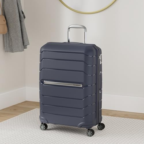 Samsonite Flux - Spinner L, Expandable Suitcase, 75 cm, 99/111 L, Navy Blue (Navy Blue) - Image 2