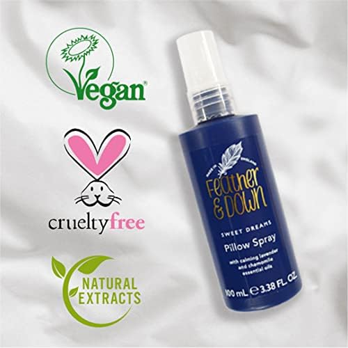 Feather & Down Travel Essentials Gift Set (Pillow Spray, Melting Shower Cream, Sleep Butter & Relaxing Roll-On) - Infused with Lavender & Chamomile Essential Oils. Vegan Friendly & Cruelty Free. - Image 9