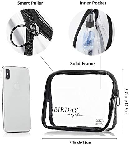 Travel Bottles Containers & Travel Size Toiletries Accessories Bottles with Toiletry Bag for Liquids Leak-Proof & TSA Approved Carry-on for Airplane - Image 2