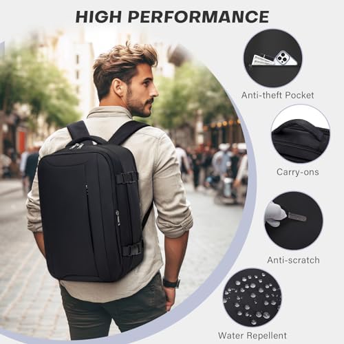 for Ryanair Cabin Bags 40x20x25, Underseat Cabin Bag Travel Bag Hand Luggage Bag Travel Backpack Cabin Size Carry-ons Cabin Backpack Flight Bag for Travelling - Image 6