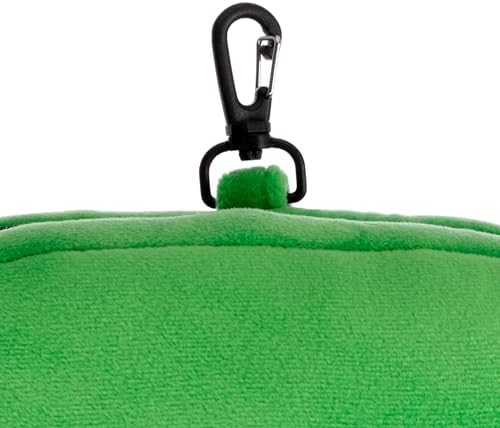 Puckator Relaxeazzz Minecraft Creeper Shaped Plush Travel Pillow & Eye Mask - Sleep Eye Mask Masks - Kids Travel Accessories For Sleeping Airplane - Flight Plane Neck Pillow Pillows - Image 6