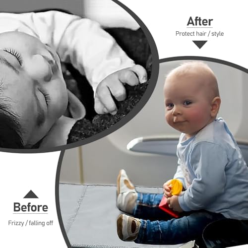 Toddler Airplane Bed Travel Essentials For Kids,Toddler Airplane Seat Extender Aeroplane Bed for Toddler Baby,Suitable for Children and Toddlers Airplane Travel with a Free Drawstring Storage Bag - Image 5