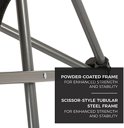 Highlander Camping Chair - Compact & Lightweight Folding Chair, 2.2kg, Portable Chair for Outdoors, Durable Steel Frame Arm Chair with Cup Holder - Image 7