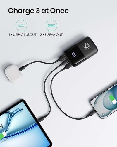 INIU Power Bank, 22.5W Fast Charging 10000mAh Battery Pack USB C Input & Output Portable Charger, PD3.0 QC4.0 Mini Portable Battery Bank for iPhone 16 15 14 13 Pro Max Mini Plus Samsung S22 S21 - Image 6