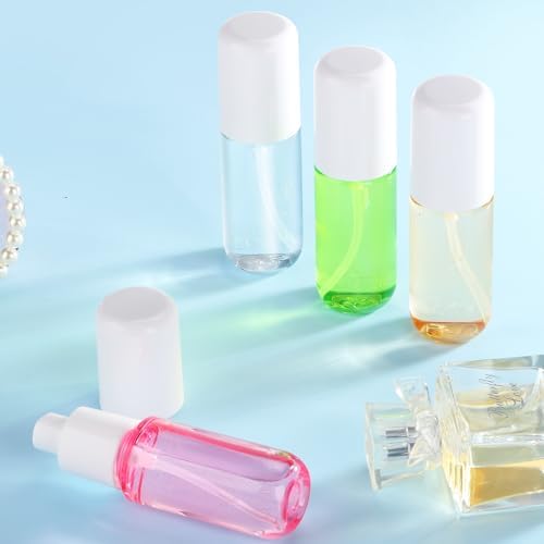 Travel Spray Bottles 40ml/1.35oz Fine Mist Empty Spray Bottles (4PCS) Mini Refillable Plastic Travel Bottle Set for Traveling and Outgoing - Image 6
