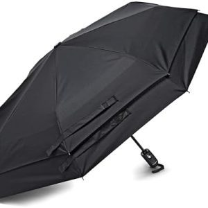 Samsonite Windguard Auto Open/Close Umbrella, Black, One Size, Black, One Size, Windguard Auto Open/Close Umbrella