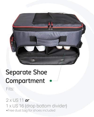 ENPI Golf Accessory Organiser and Travel Bag - Car Storage for Golf Accessories, Men's Golf Gear, Locker & Shoe Organiser - Ideal for Golf Enthusiasts and Gifts - Image 4