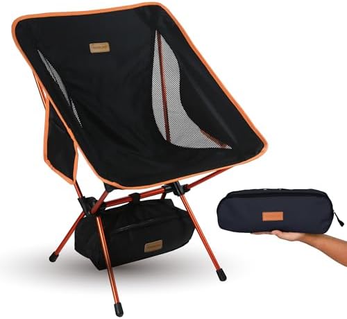 TREKOLOGY Ultra Lightweight Compact Portable Chairs for Adults for Outdoor, Garden, Picnic, Camping Fishing Folding Chair