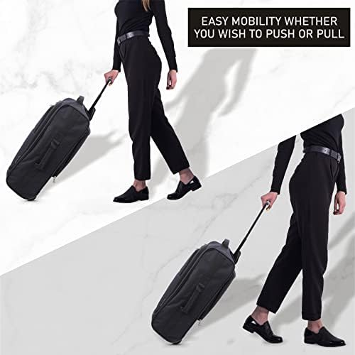 5 Cities 21"/55cm Backpack Trolley Bag Carry On Lightweight Travel Cabin Approved with Shoulder Straps Wheels Suit Case Hand Luggage with 2 Year Warranty - Image 8