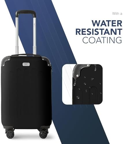 LUGG 20 Inch Skywander Lightweight Travel Cabin Bag - Carry On Approved Suitcase, ABS Shell Protection, Water Resistant & Safe Locking System - Easyjet Overhead Compliant (55x20x35cm) - Image 5