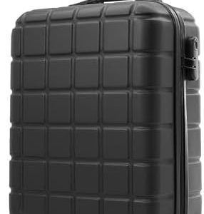 AVIO Atlas Carry On Suitcase - 52x35x20cm Lightweight Hard Shell Suitcase with Double Wheels, Telescopic Handle & Combi Lock, Airline-Approved for EasyJet, Ryanair & British Airways Travel