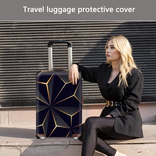Anseom Travel Luggage Cover Elastic Suitcase Covers Travel Trolley Case Cover Anti-Scratch Travel Suitcase Protector Washable Luggage Covers Trolley Case Protective Cover for 18-32 Inch Luggage - Image 6
