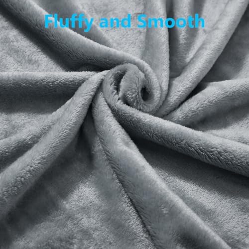LOMEE Premium Soft Travel Blanket, 2 in 1 Airplane Blanket Pillow with Compact Bag, Backpack Clip and Hand Luggage Belt, Portable Travel Essentials for Long Flights - Image 5