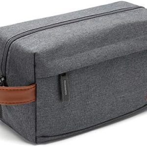 KK Water - Resistant Hanging Toiletry Travel Bag – Spacious Blue Gym, Shaving, Make Up Bag for Men & Women