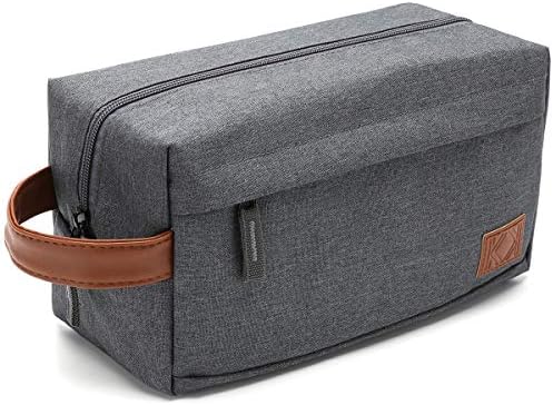 KK Water - Resistant Hanging Toiletry Travel Bag – Spacious Blue Gym, Shaving, Make Up Bag for Men & Women