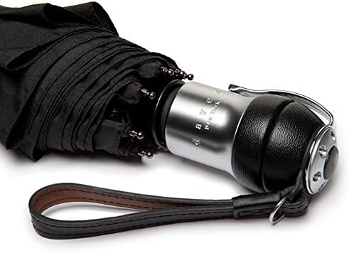 DAVEK Solo Umbrella from New York BLACK - Image 5