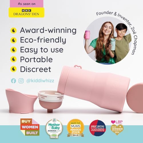 Whizzer - Discreet & Compact Travel Toilet Seen on Dragons Den | Portable & Leak Proof Silicone Pee Bottle - Festival Essentials Camping Toilet | 500ml Capacity - Image 3