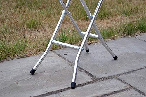 Lightweight Folding Portable Walking Stick Chair Seat Stool Ideal for Hiking Camping Fishing - Image 9