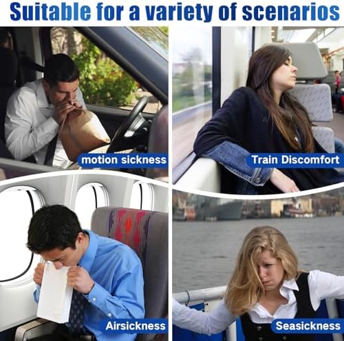 Motion Sickness Patches - 16 Count for Fast Nausea Relief in Car, Sea, Air Travel - Travel Sickness Patches Non-Drowsy, Effective, Lasts 72 Hours - Image 6