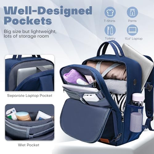 for Easyjet Cabin Bag 45x36x20 Underseat Hand Luggage Travel Backpack Rucksack Carry ons for Women Men - Image 4