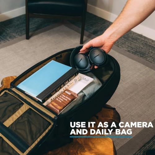 Gomatic Peter McKinnon Camera Bag Backpack - 25L Capacity Travel DSLR Camera Rucksack - Fit Multiple Cameras, 16" Laptop, Drones & Photography Accessories, Most Functional Water Resistant Back Pack - Image 5
