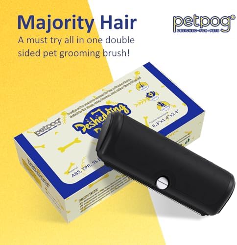 Professional Deshedding Comb for Dogs, Cats, Horses & Rabbits – Gentle, Non-Slip Grooming Brush with Stainless Steel Teeth – Ergonomic Handle for Comfortable Use – Durable Pet Grooming Tool - Image 7