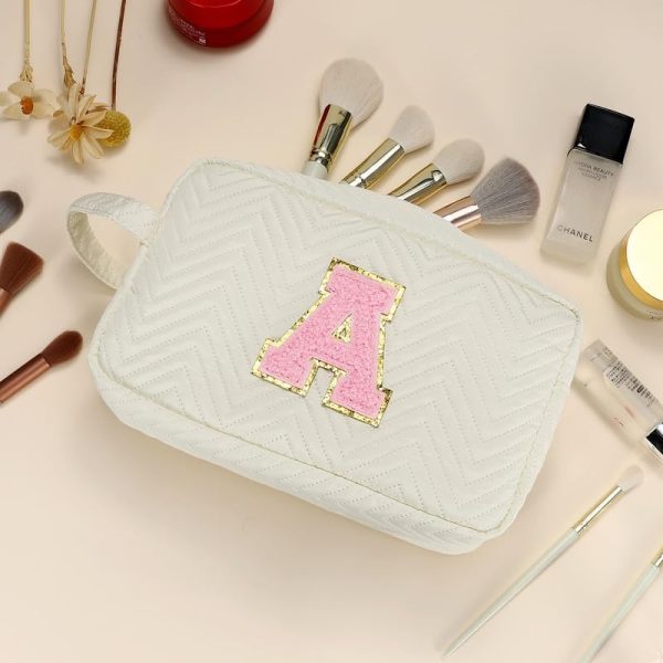 Toiletry Bag for Women - Personalised Makeup Bag Portable Travel Wash Bag Make Up Bag with Handle Birthday Gifts - Image 6