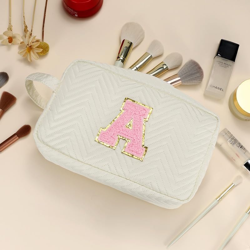 Toiletry Bag for Women - Personalised Makeup Bag Portable Travel Wash Bag Make Up Bag with Handle Birthday Gifts - Image 6