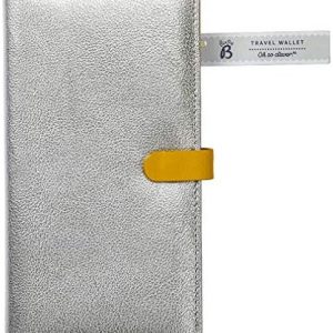 Busy B Travel Wallet - Faux Leather Travel Wallet with Space for Passport and documents