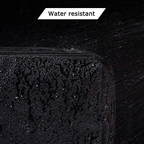 Toiletry Bag for Men, BAGSMART Travel Toiletry Organizer Dopp Kit Water-Resistant Shaving Bag for Toiletries Accessories, Black - Image 4