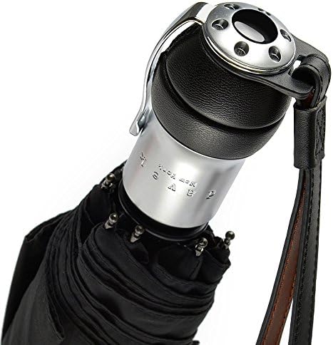 DAVEK Solo Umbrella from New York BLACK - Image 3